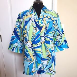 Chico's Summer blouse Sz3